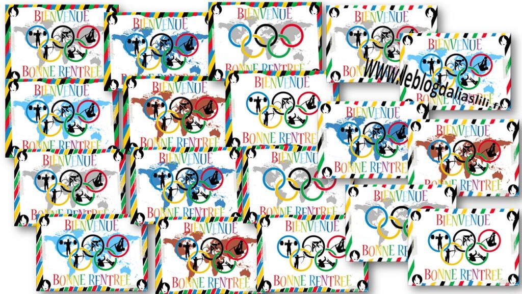 Affiche définition Jeux Olympiques humour - Idée cadeau original